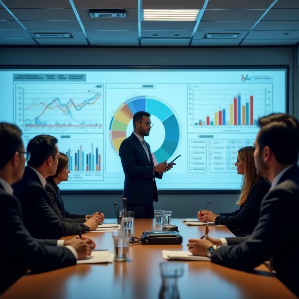Reunión estratégica del equipo directivo
