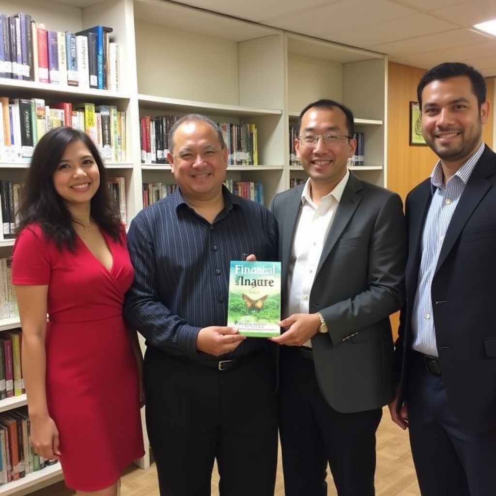 Publicación de libro financiero